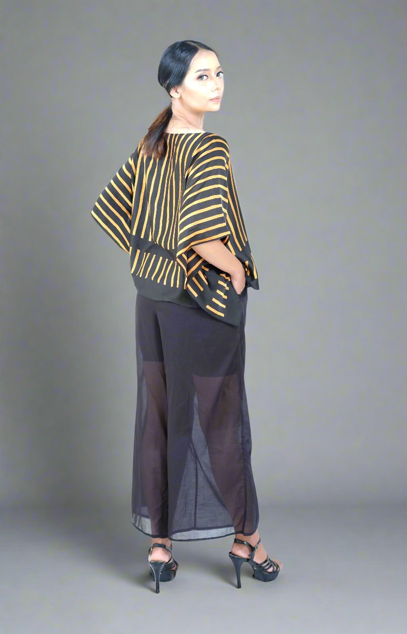 Stripe Long Grace Top